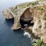The Blue Grotto (Maltese: Taht il-Hnejja).